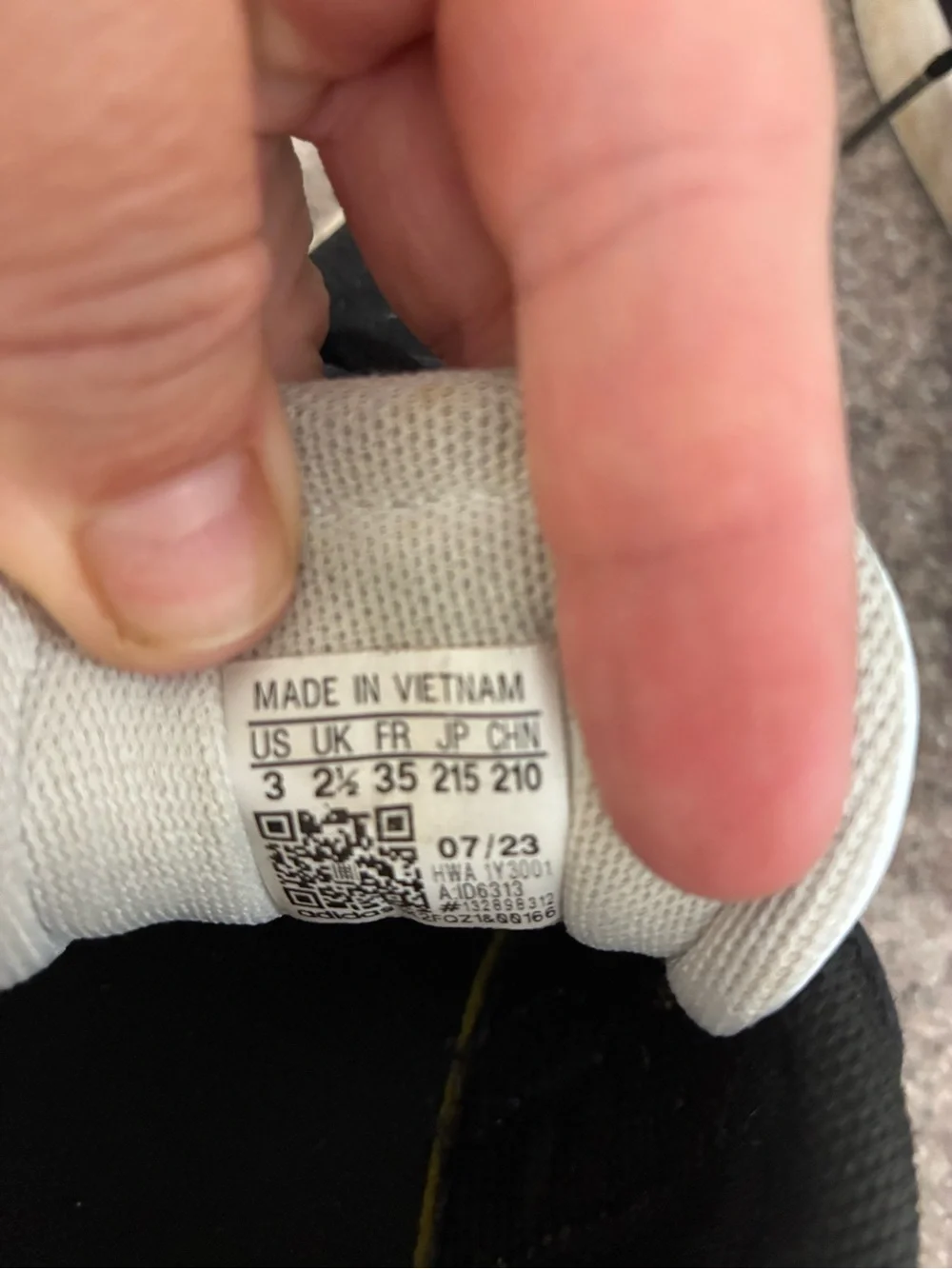 adidas Originals Kids Black Suede Sneakers with White Stripes
